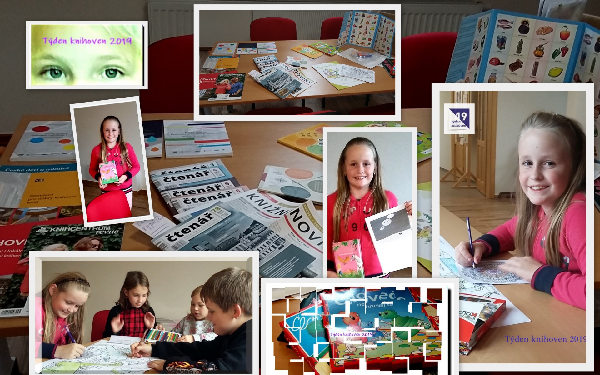 Týden knihoven u nás.