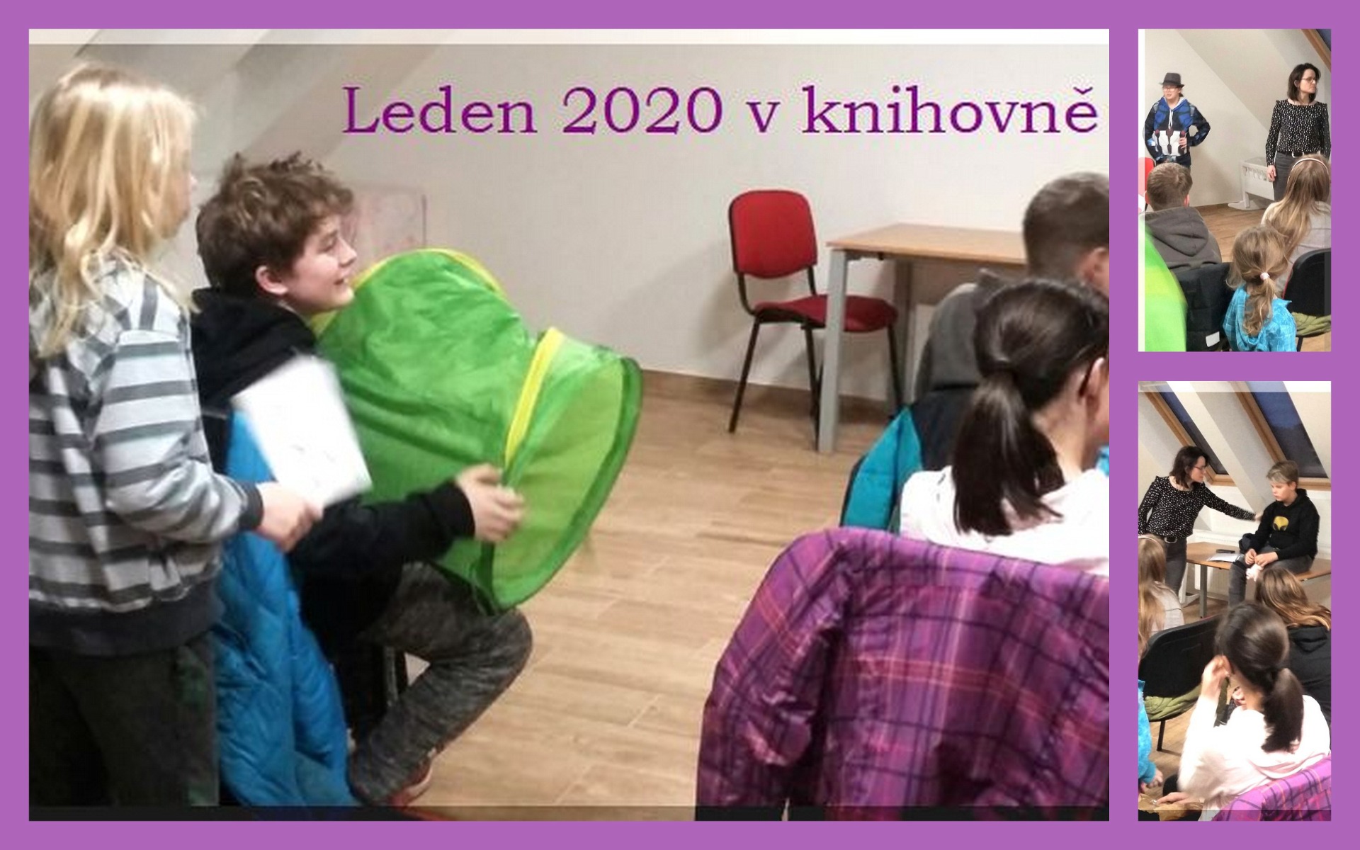 Hrajeme divadlo, zkoušíme, zpíváme a tančíme...